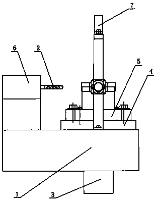 Automatic drilling device for universal joint pin type cardan joint