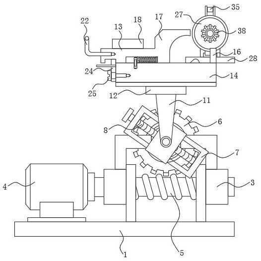 Production equipment with inner hole polishing and grinding function for folding lock catch machining