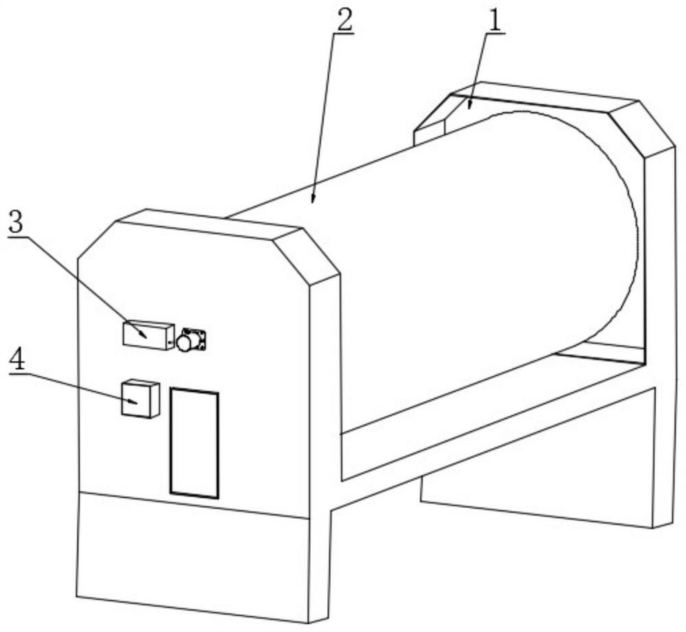 Atomization effect monitoring system of tobacco shred charging machine