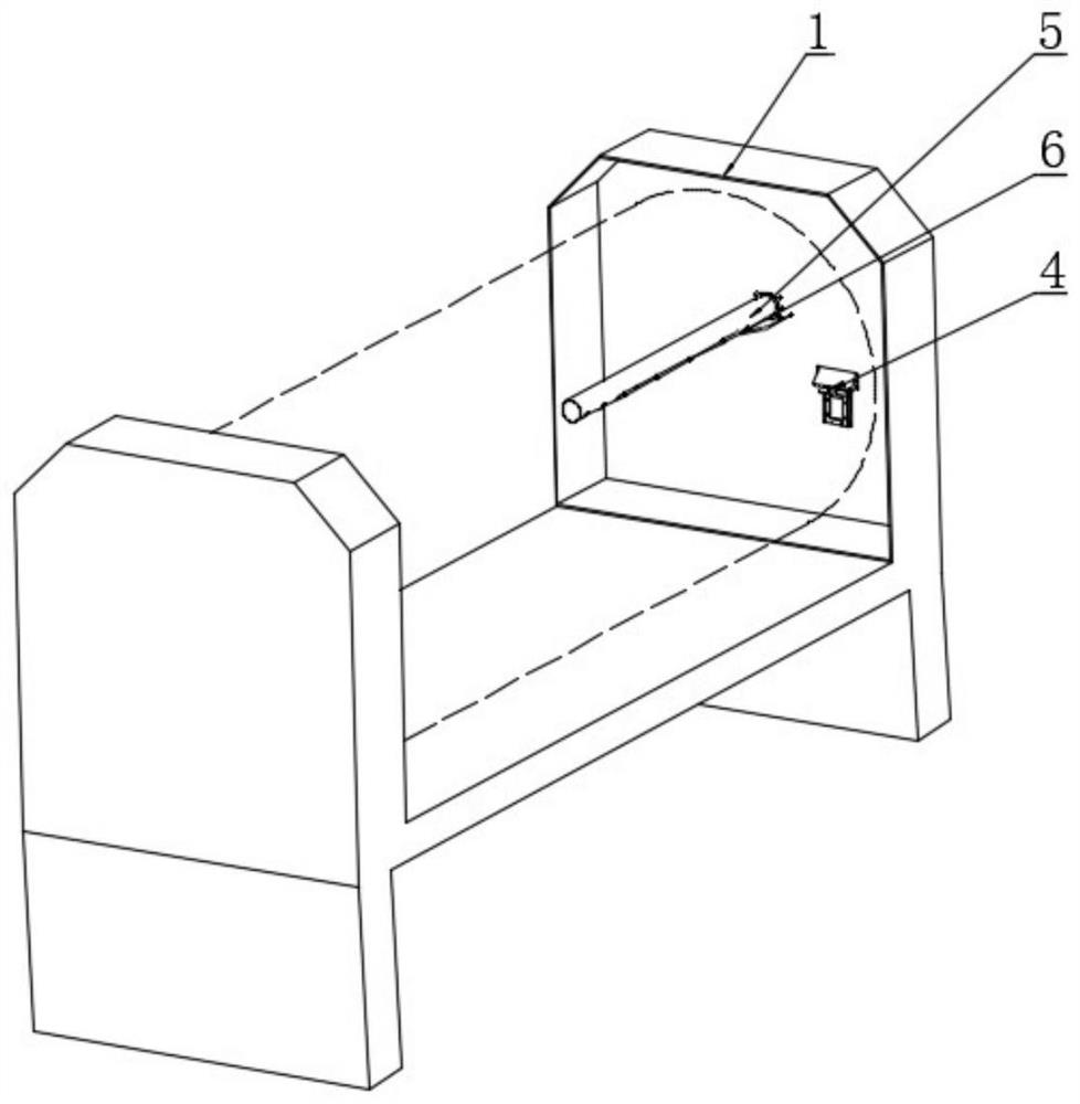 Atomization effect monitoring system of tobacco shred charging machine