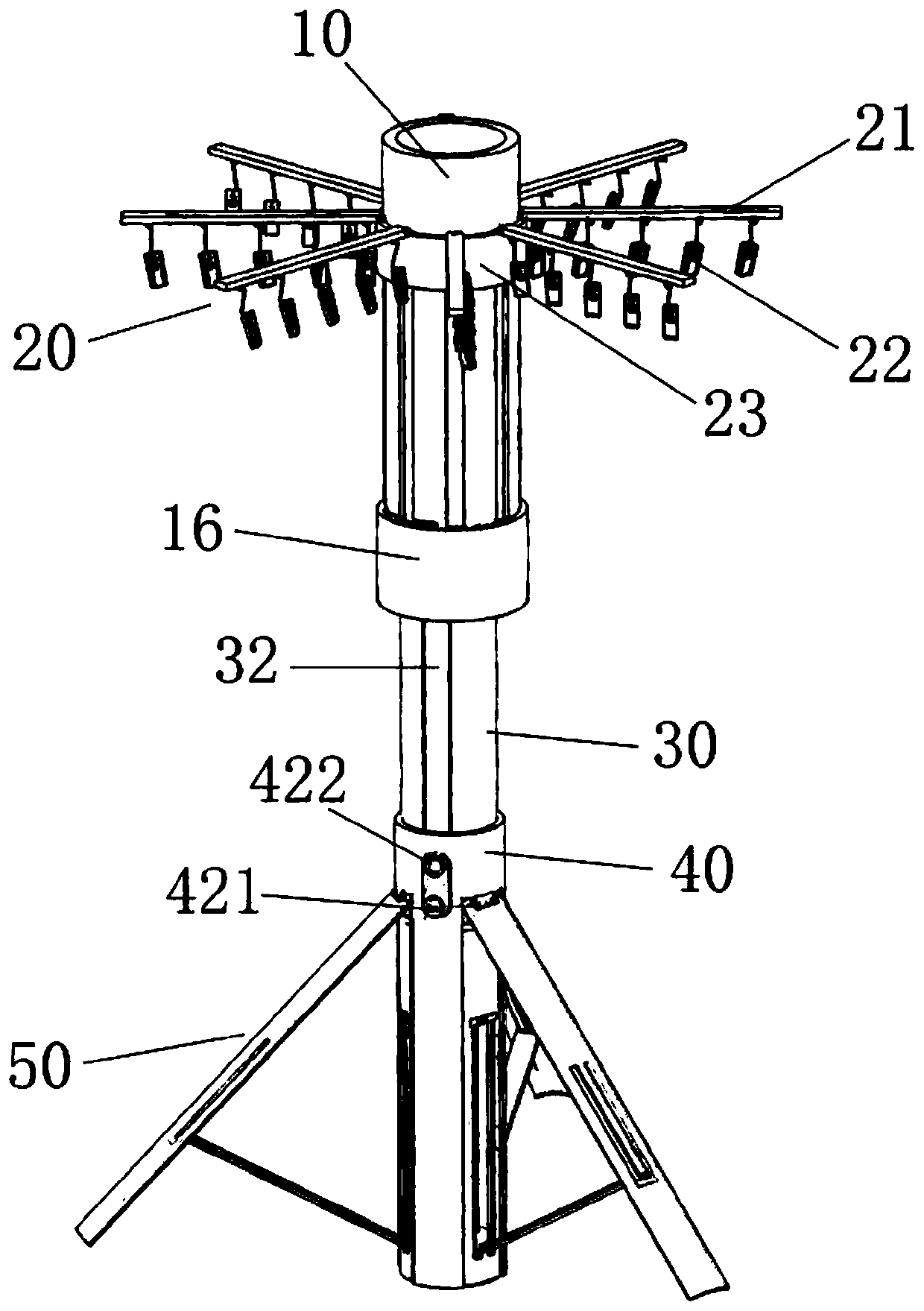 Storable and portable clothes hanger