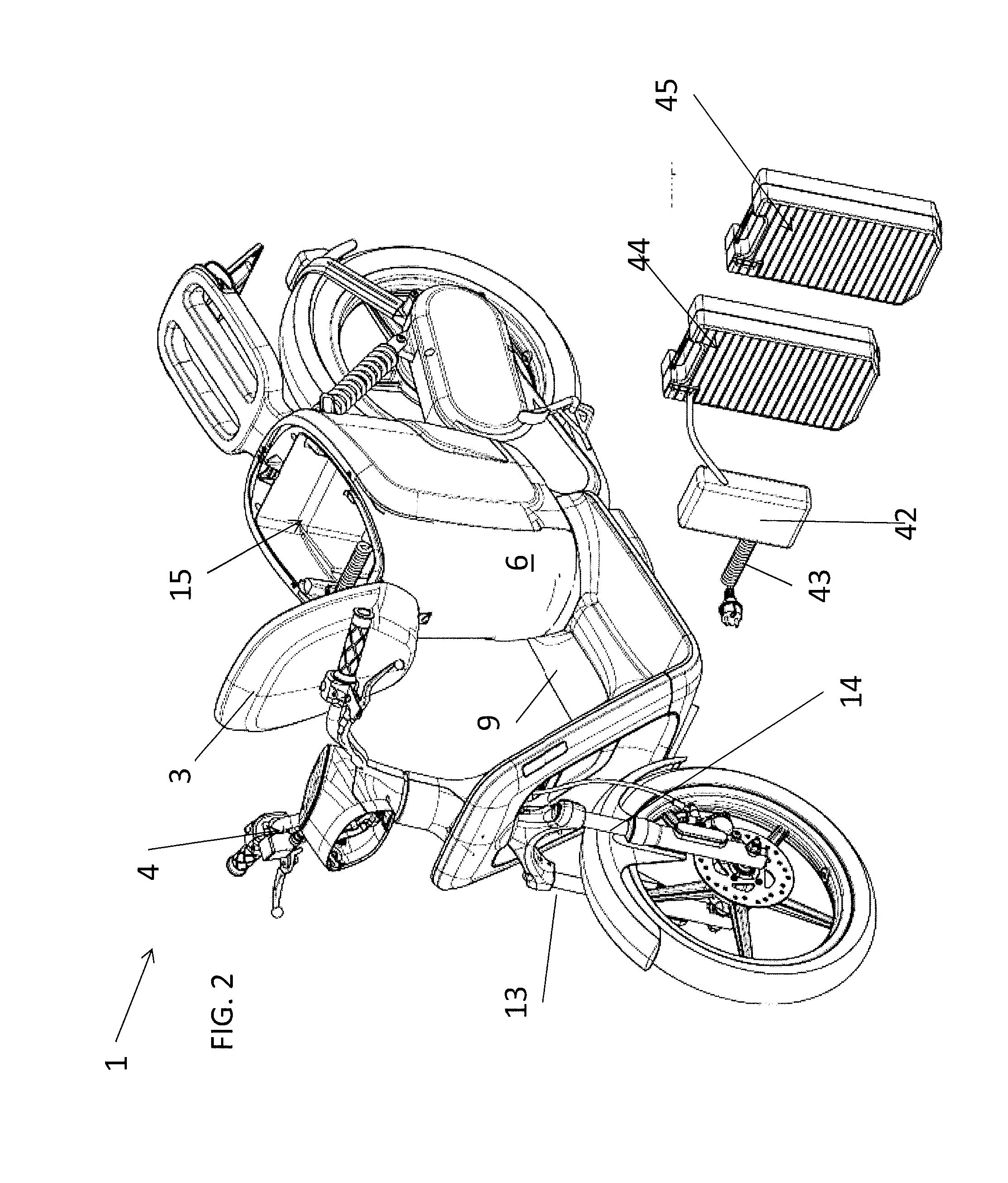 Electric propulsion unit and torque transmission group for an electric scooter and corresponding scooter
