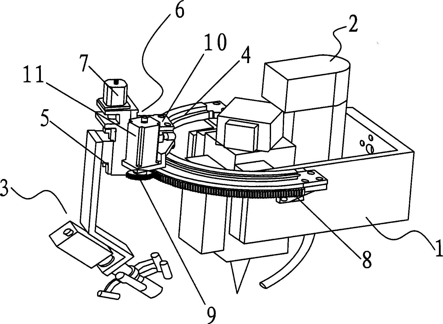 Integrated type laser welding and measurement integrated device