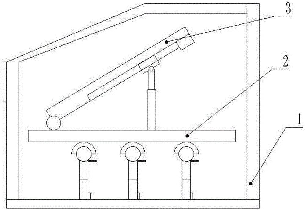 Intelligent display screen adjustment table