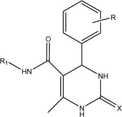 6 - methyl - 4 - phenyl - 5 - ( phenyl or cycloalkyl) carbamoyl - 1,2,3, 4 - tetrahydropyrimidin- 2 - one derivatives as antitubercular agents
