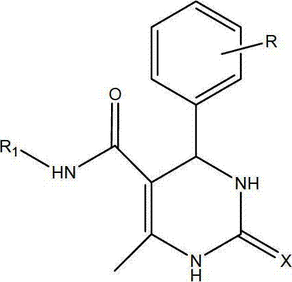 6 - methyl - 4 - phenyl - 5 - ( phenyl or cycloalkyl) carbamoyl - 1,2,3, 4 - tetrahydropyrimidin- 2 - one derivatives as antitubercular agents