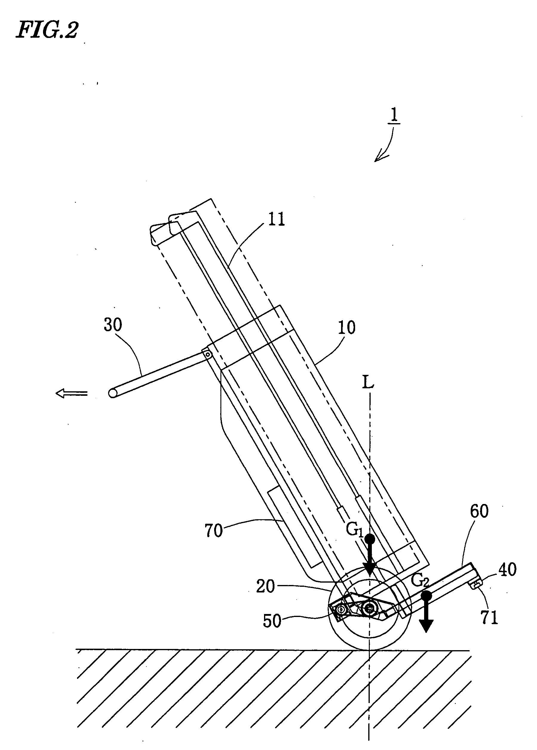Powered manual propelling vehicle