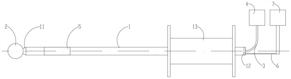 Prostate tissue coagulation device for prostate excavation operation