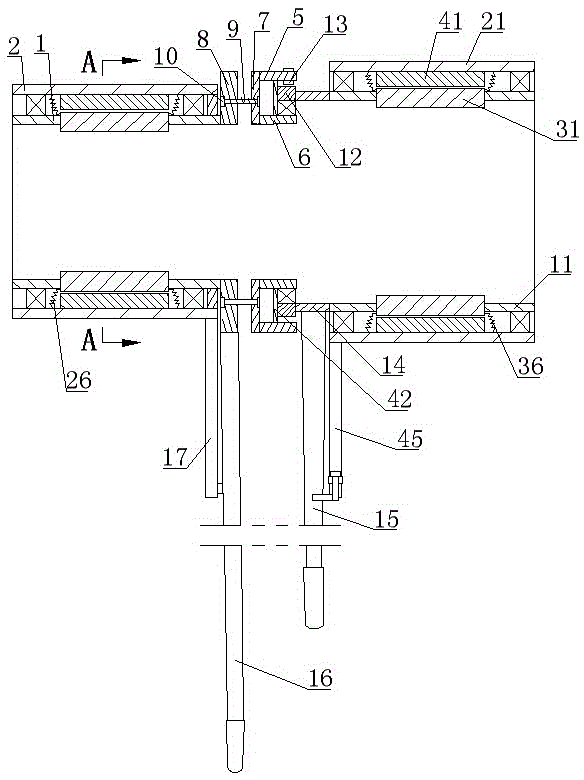 Self-clamping linkage clamp capable of preventing shaft rotation