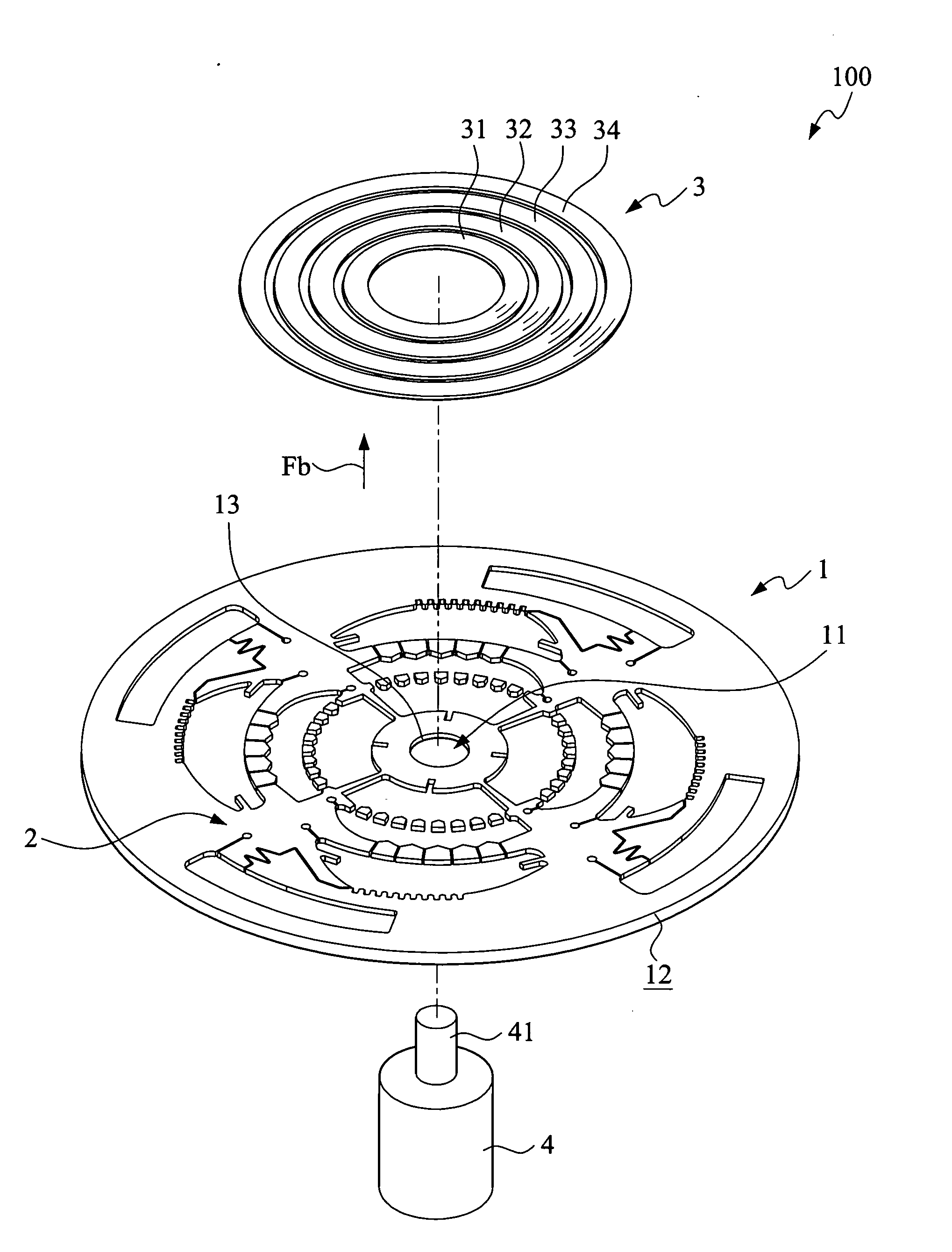 Compact disk based system for separating immunomagnetic bead labeled particulates and method thereof