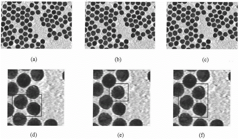 Partial differential equation-based nano-particle size measurement method