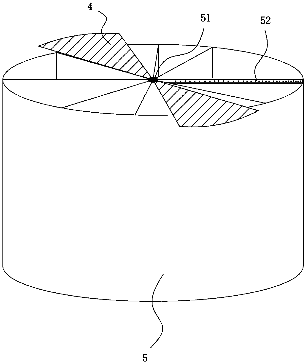 Sealing structure of air pre-heater, rotary air pre-heater and boiler