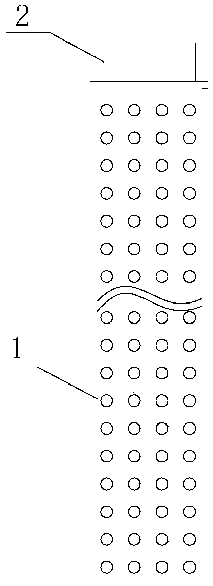 Device for reducing water of high moisture granular mixture material in cabin in balanced mode