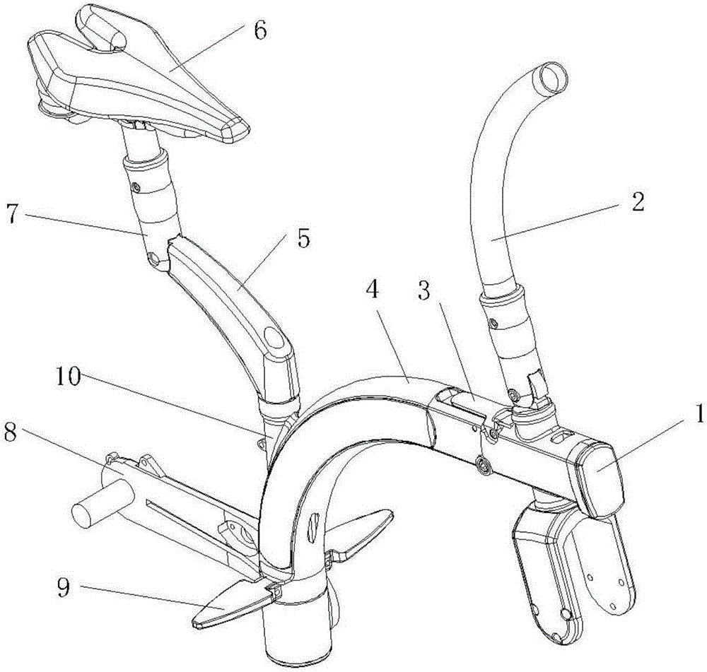 Electric servo bicycle