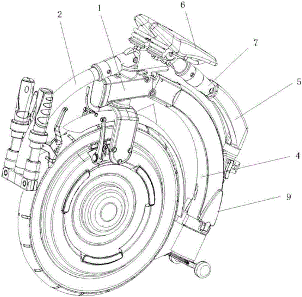 Electric servo bicycle