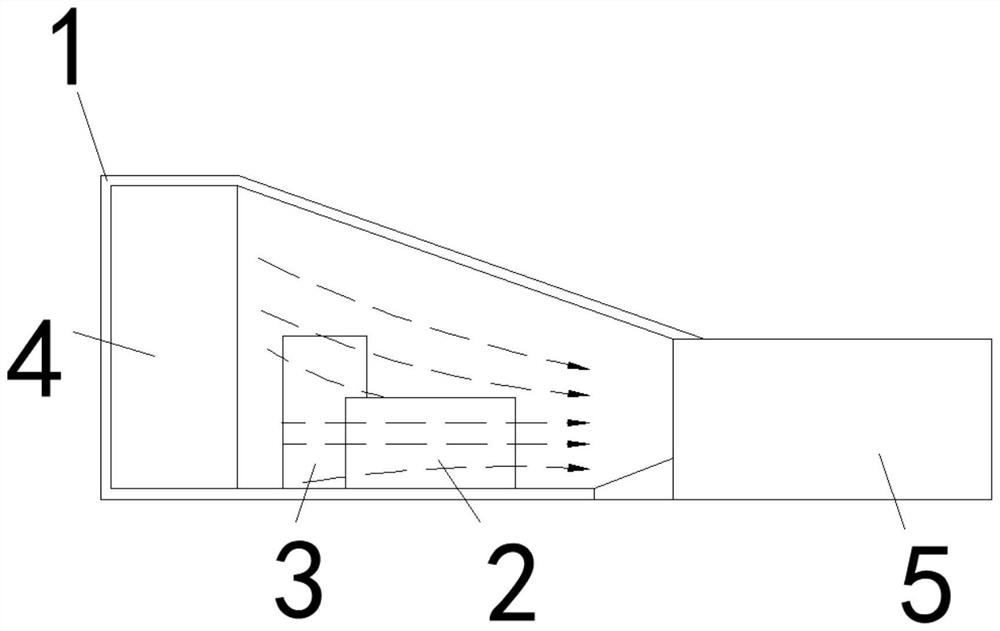 Three-dimensional dust remover for building material processing