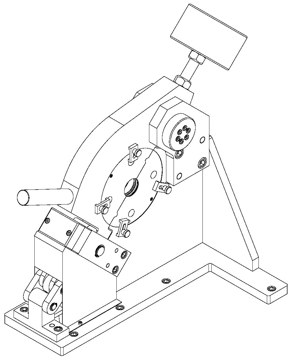 Clamping mechanism for pipe fitting