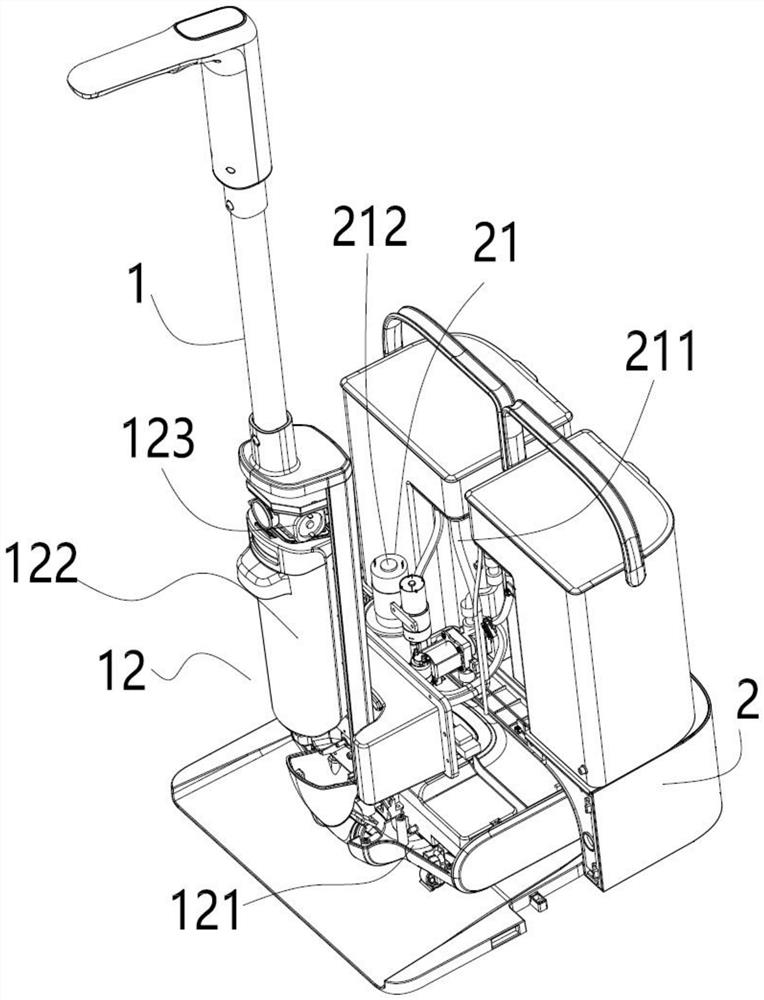 Control method of cleaning system