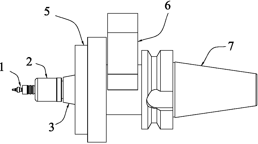 Non-contact energy transmission type ultrasonic machining device
