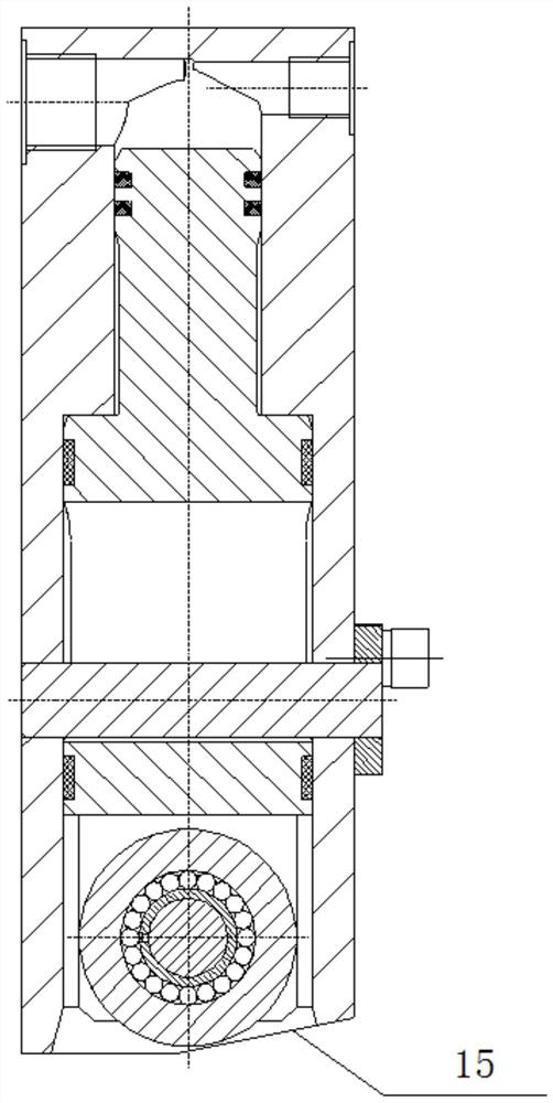 Hydraulic rolling wheel device, telescopic supporting leg with hydraulic rolling wheel device and engineering machinery