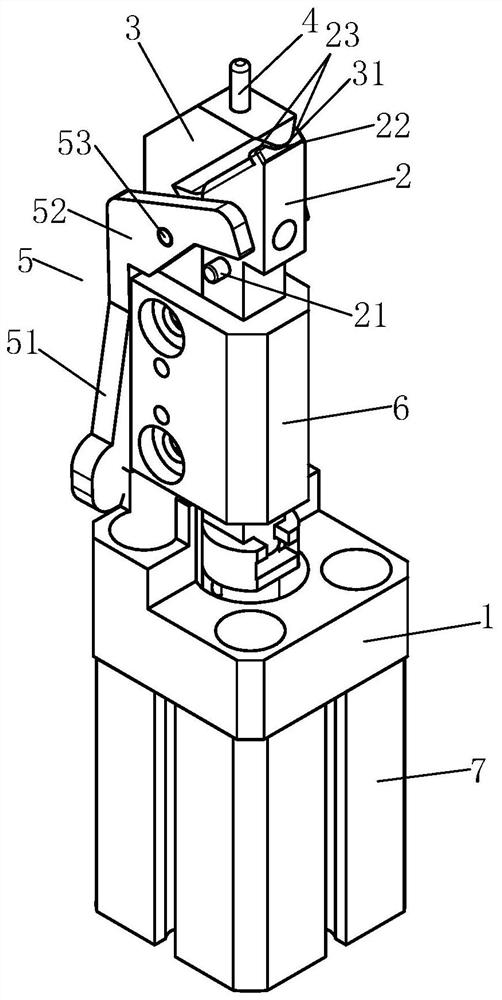 Wire clamping device and winding machine