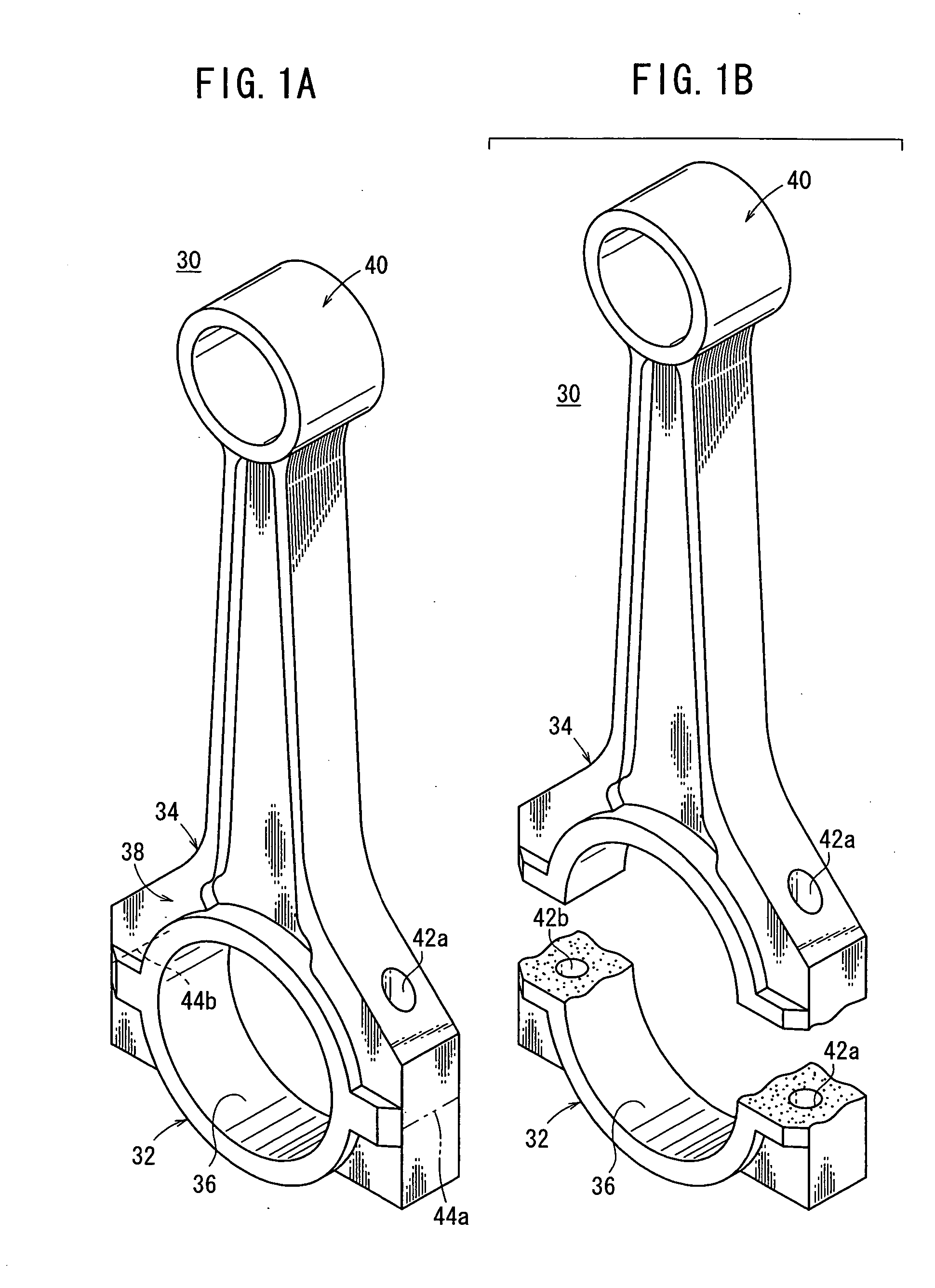 Method of and apparatus for cracking connecting rod