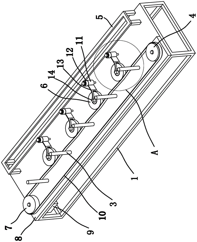 Coil driving device for anti-pilling napped stovepipe covered yarn in covering machine