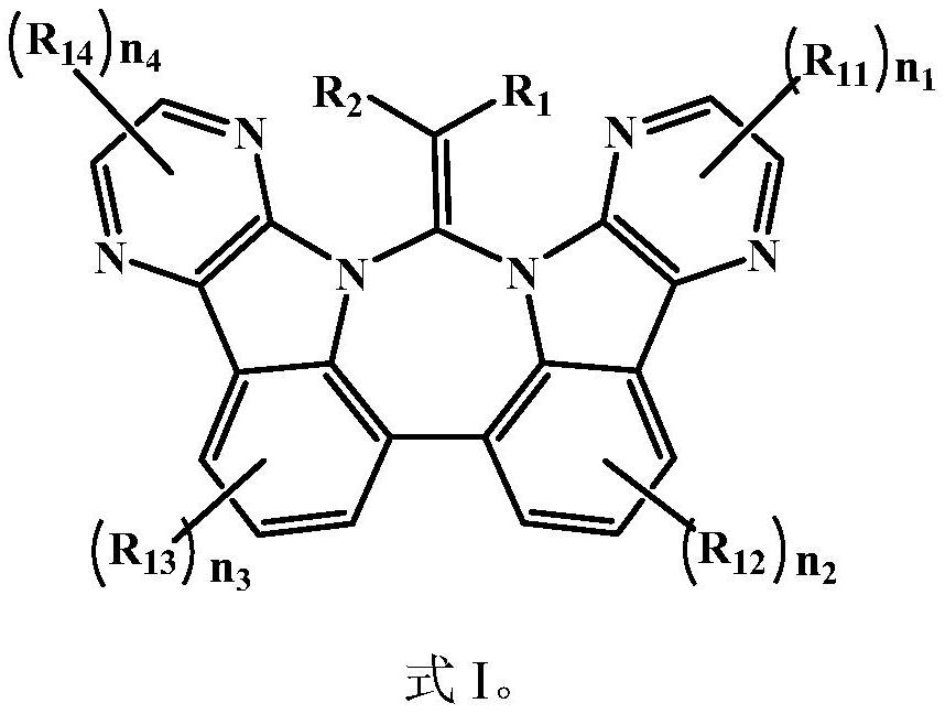 A kind of organic compound, electroluminescent material and application thereof