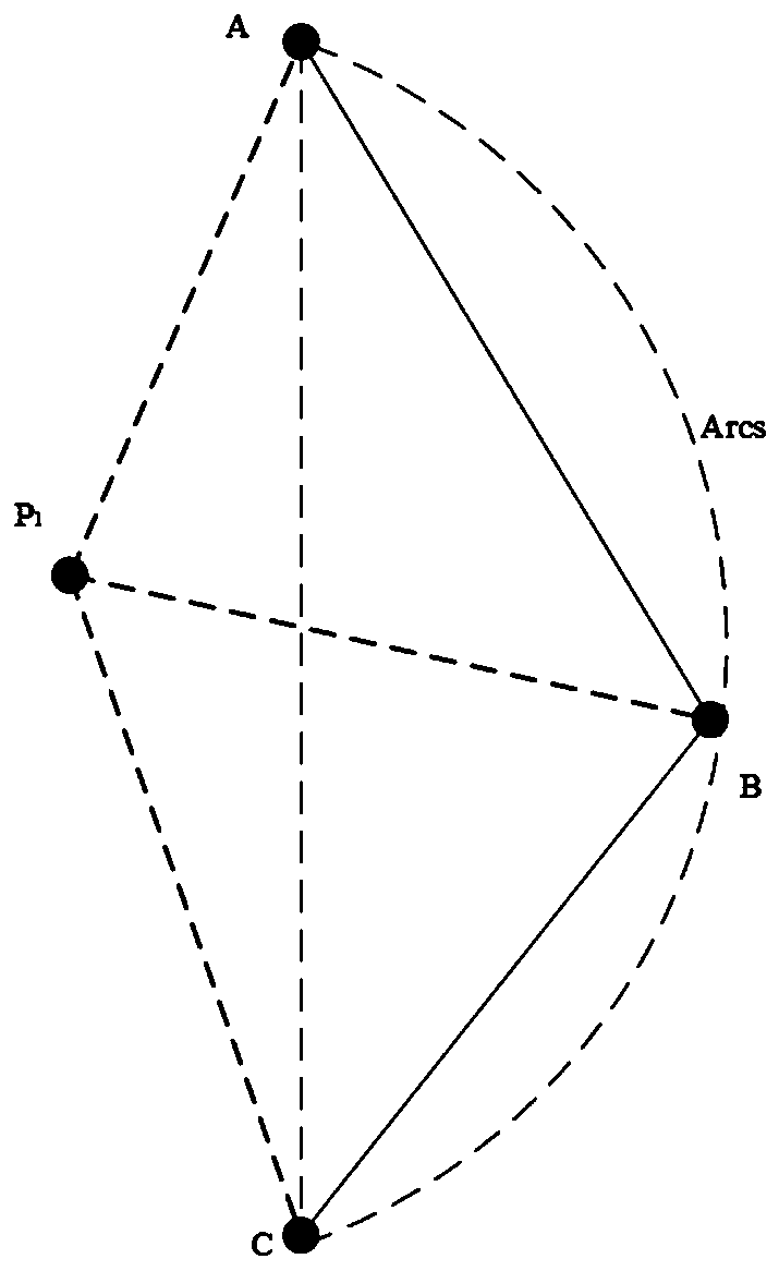 Automatic smoothing method and device for ship navigation path