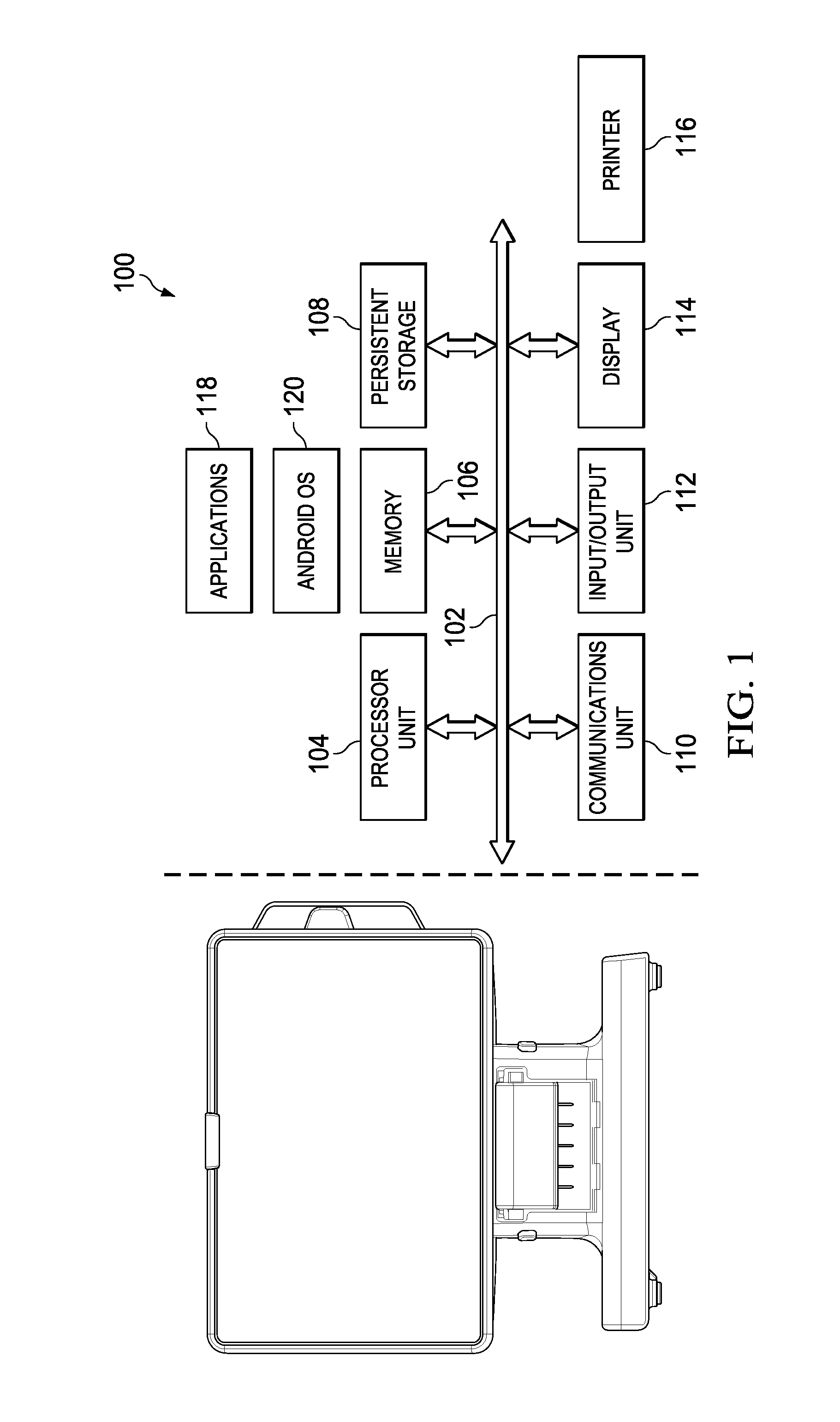 Table-side device integration to a point-of-sale (POS) hospitality system