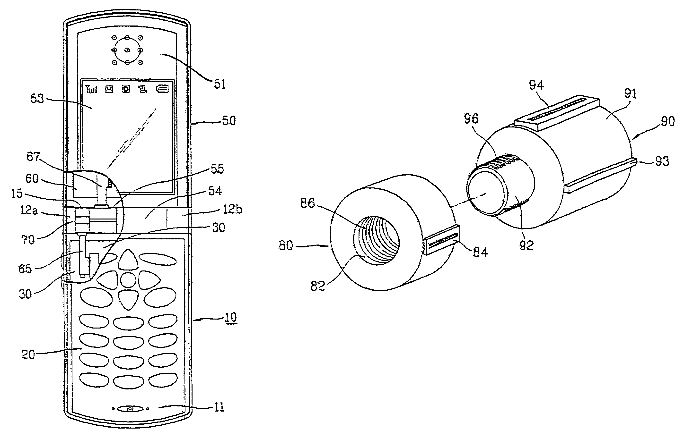 FPCB connection mechanism