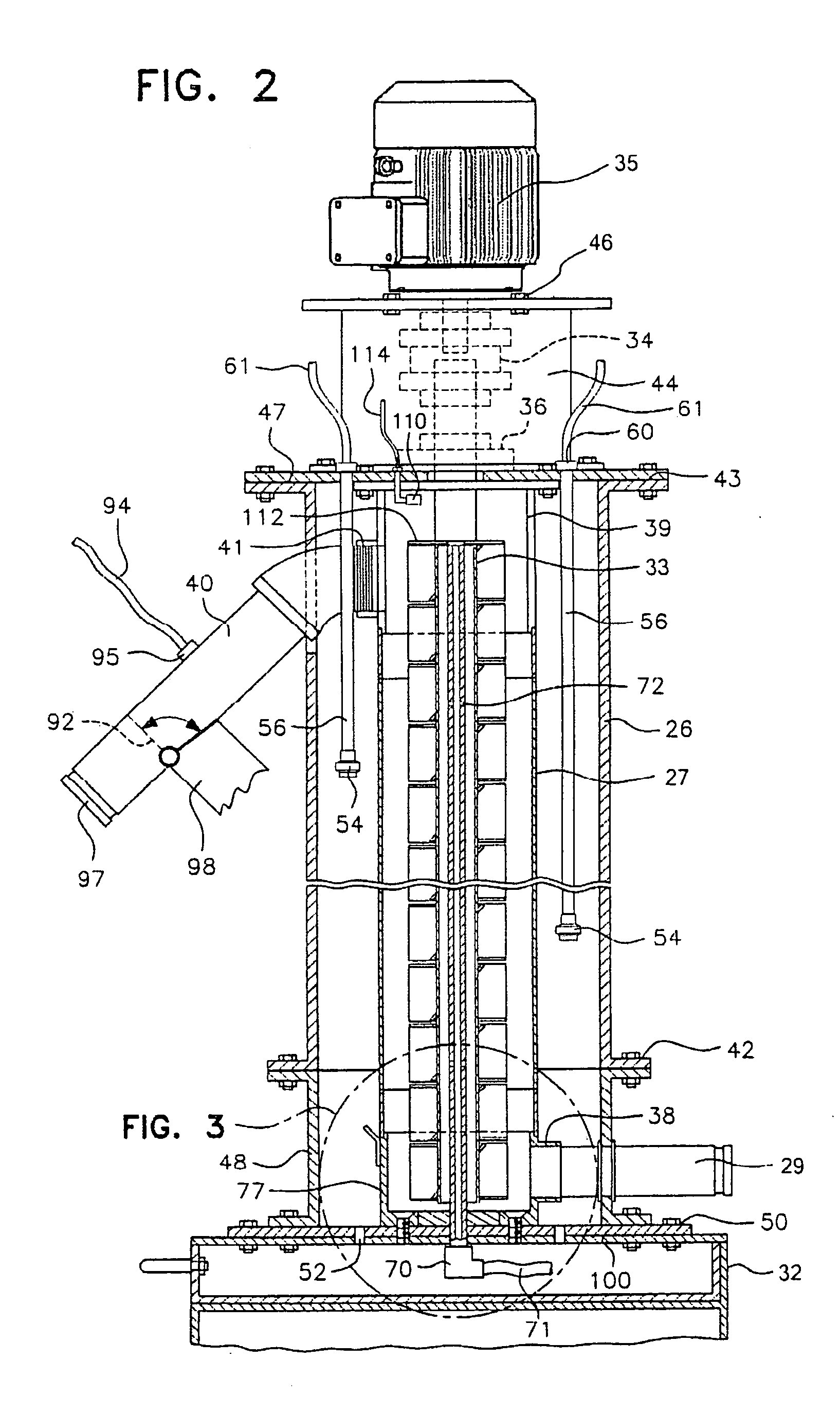 Self-cleaning centrifugal dryer system and method thereof