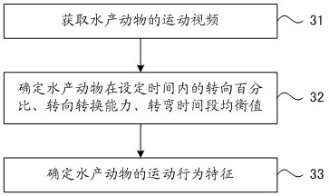 Aquatic animal movement behavior testing device and method