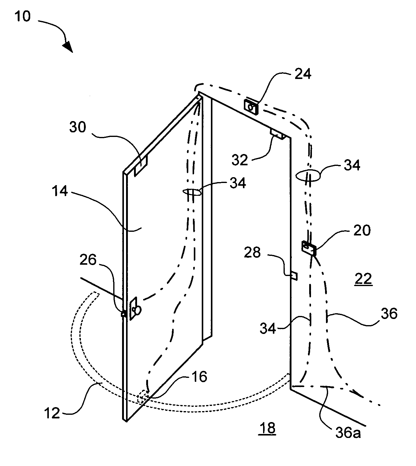 Electromagnetic door actuator system and method