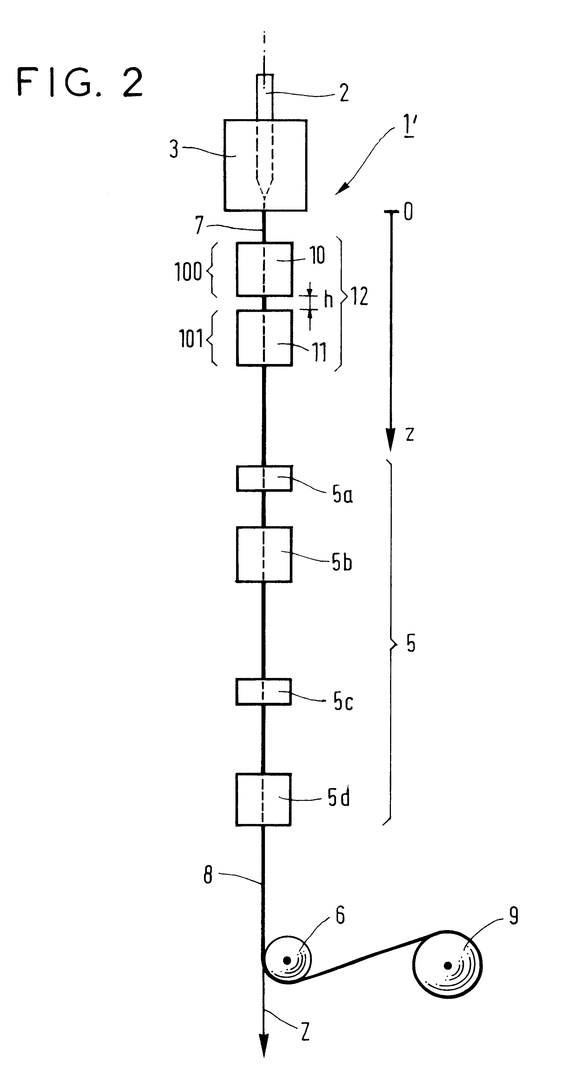 Method of cooling an optical fiber while it is being drawn