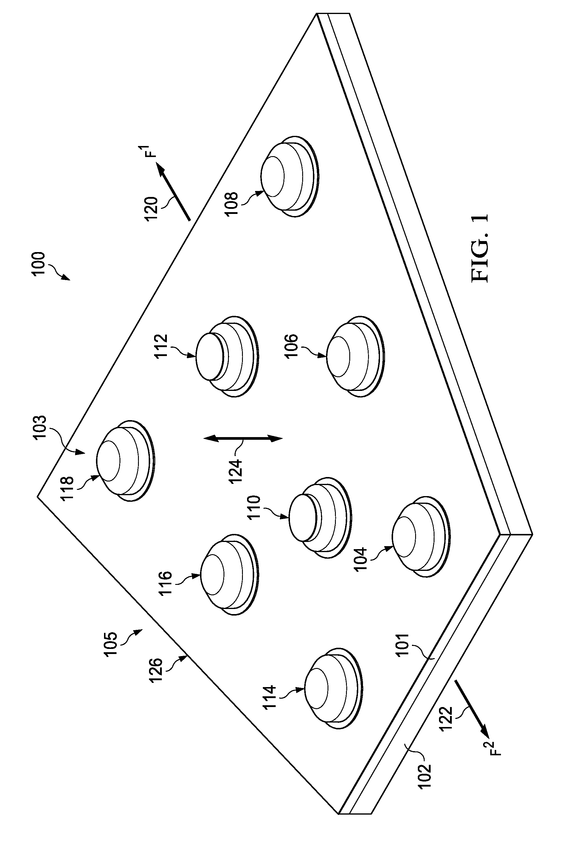 Two-Dimensional Model of Triangular Sectors for Use in Generating a Mesh for Finite Element Analysis