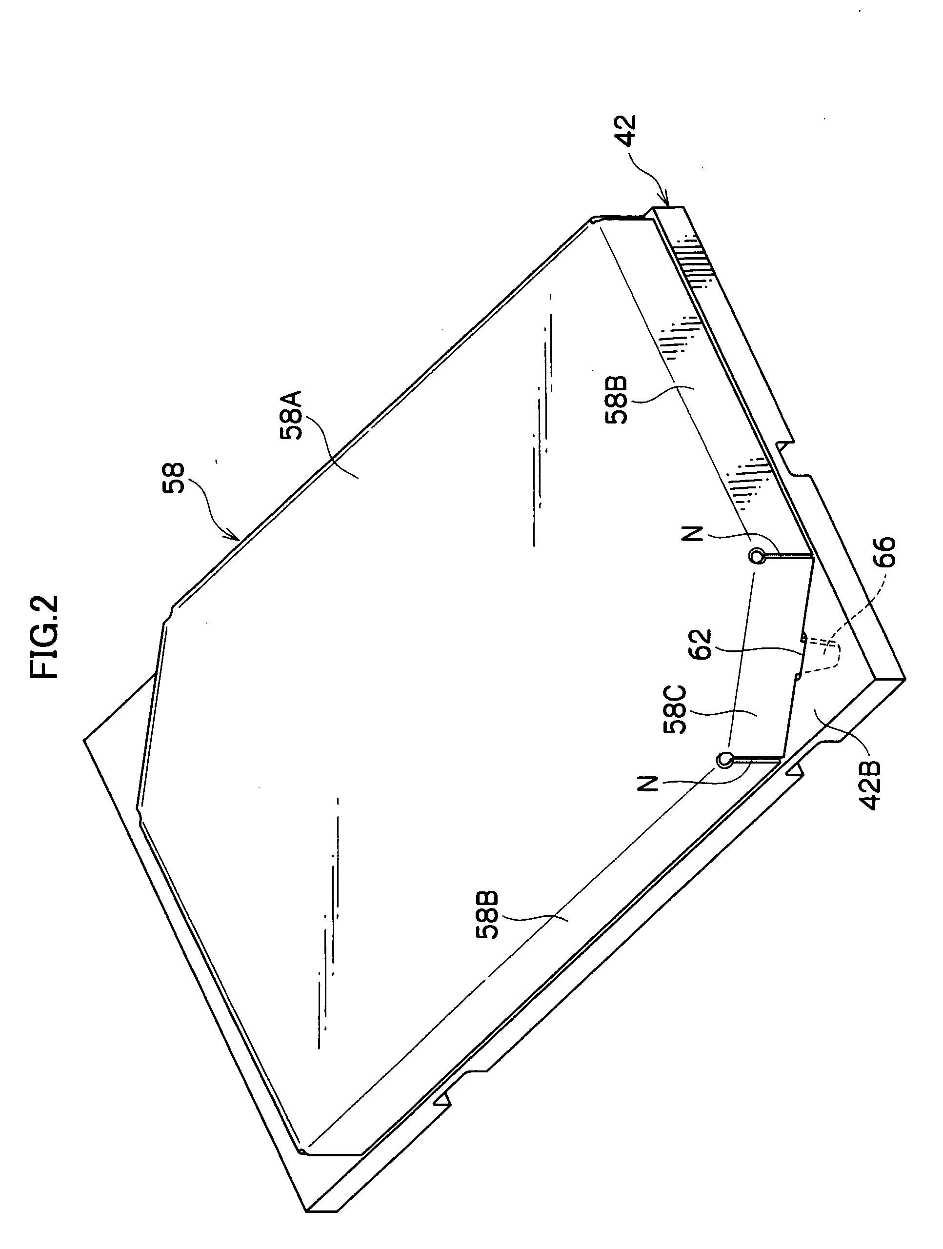 Structure And Method For Attaching Shield Case To Circuit Board, Electronic Component Module And Portable Telephone