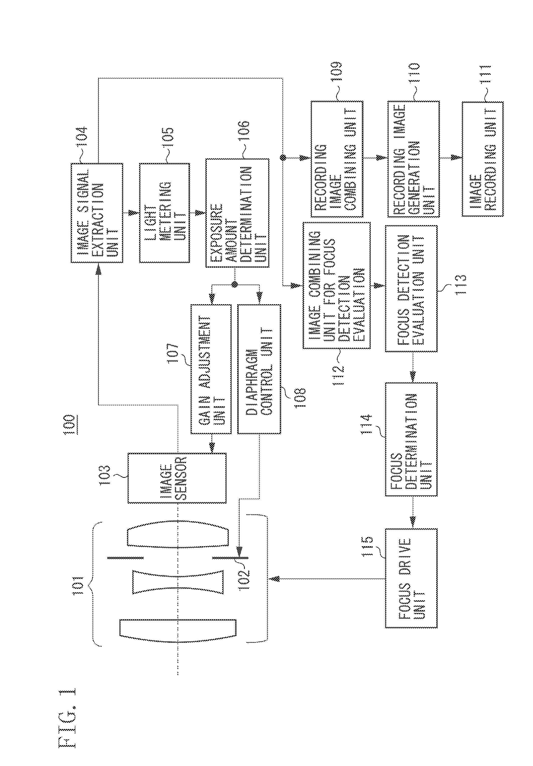 Image processing apparatus and imaging apparatus for combining image frames