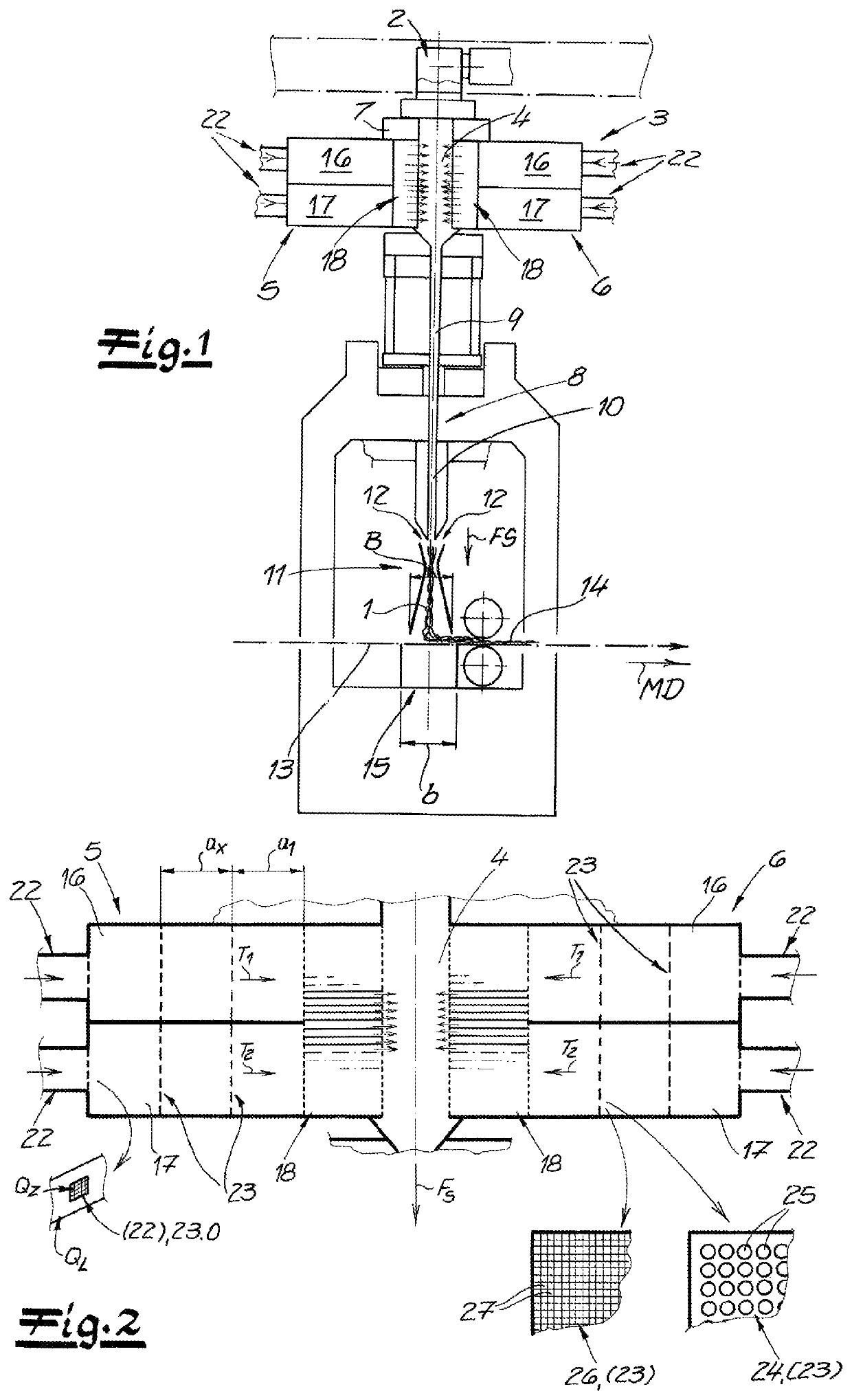 Manufacture of spun-bonded nonwoven from continuous filaments