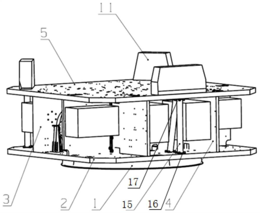 A large-scale commercial remote sensing satellite platform configuration and assembly method