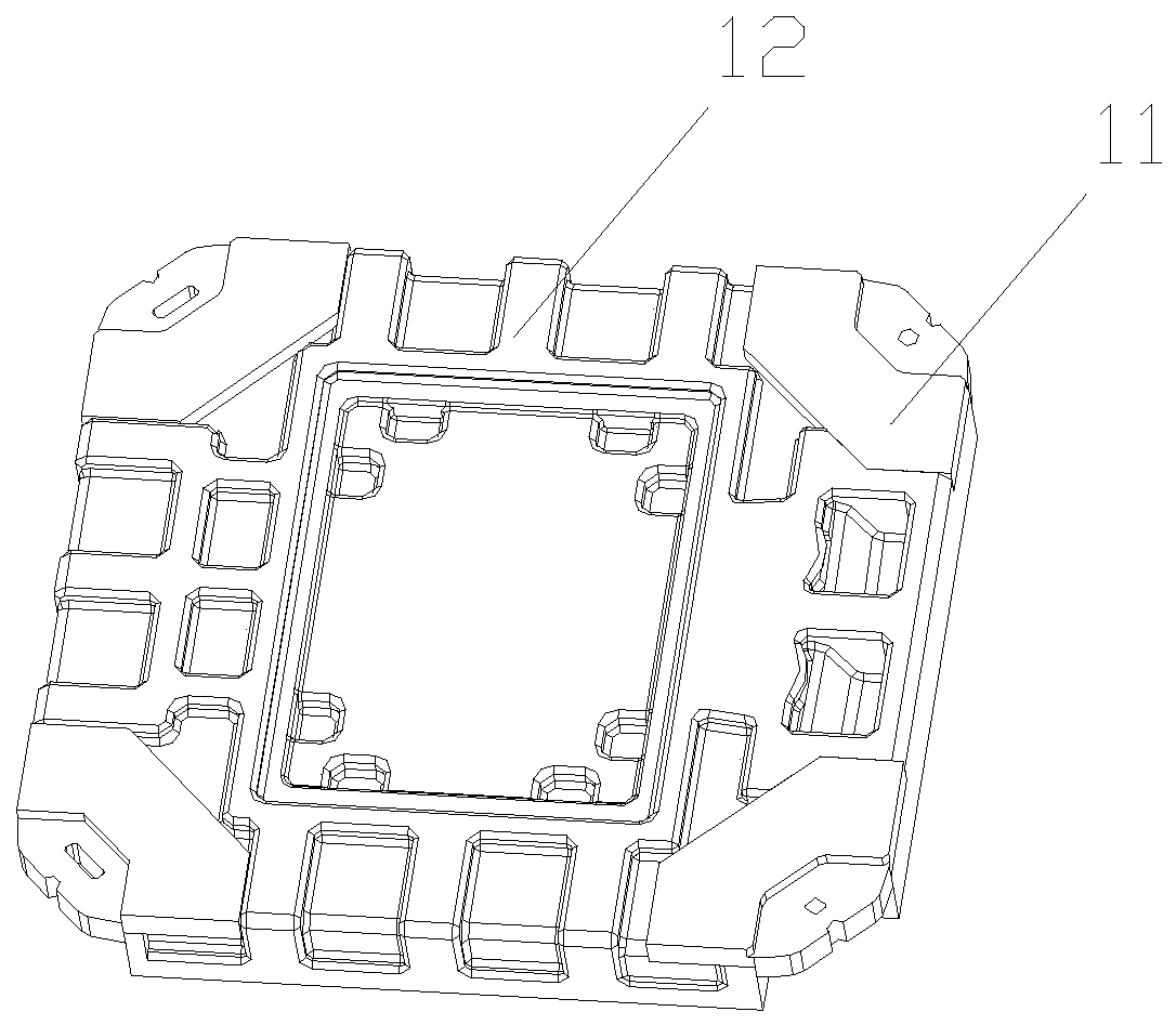 Protective assembly and washing machine