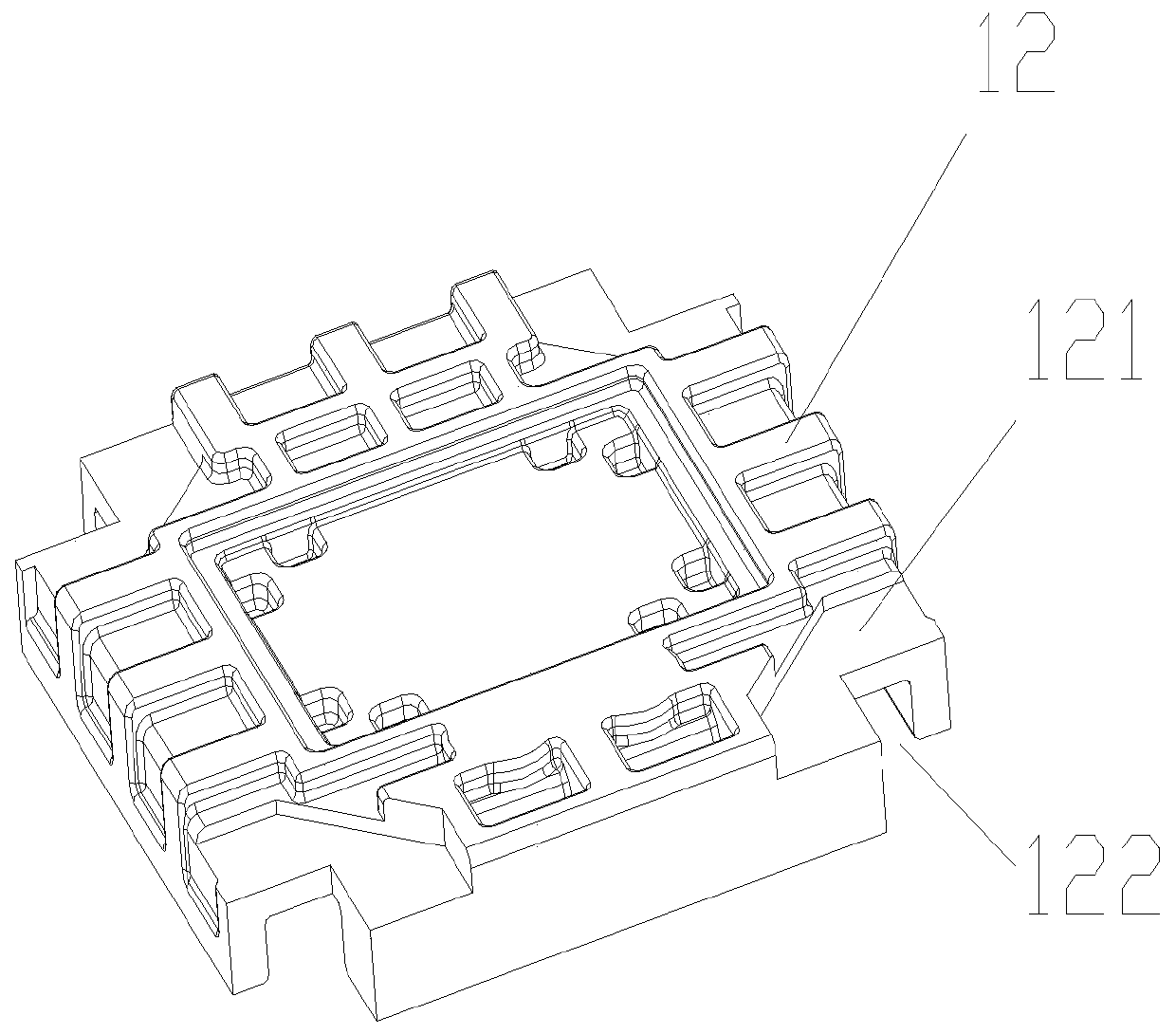 Protective assembly and washing machine