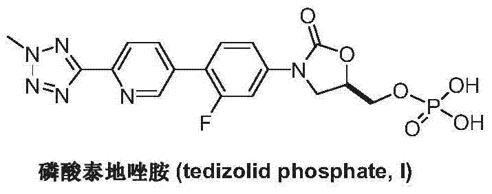 Preparation method of tedizolid phosphate