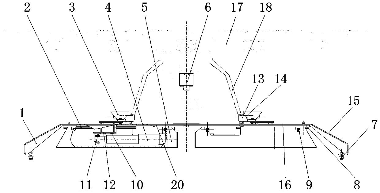 Automatic carrying device for unmanned aerial vehicle