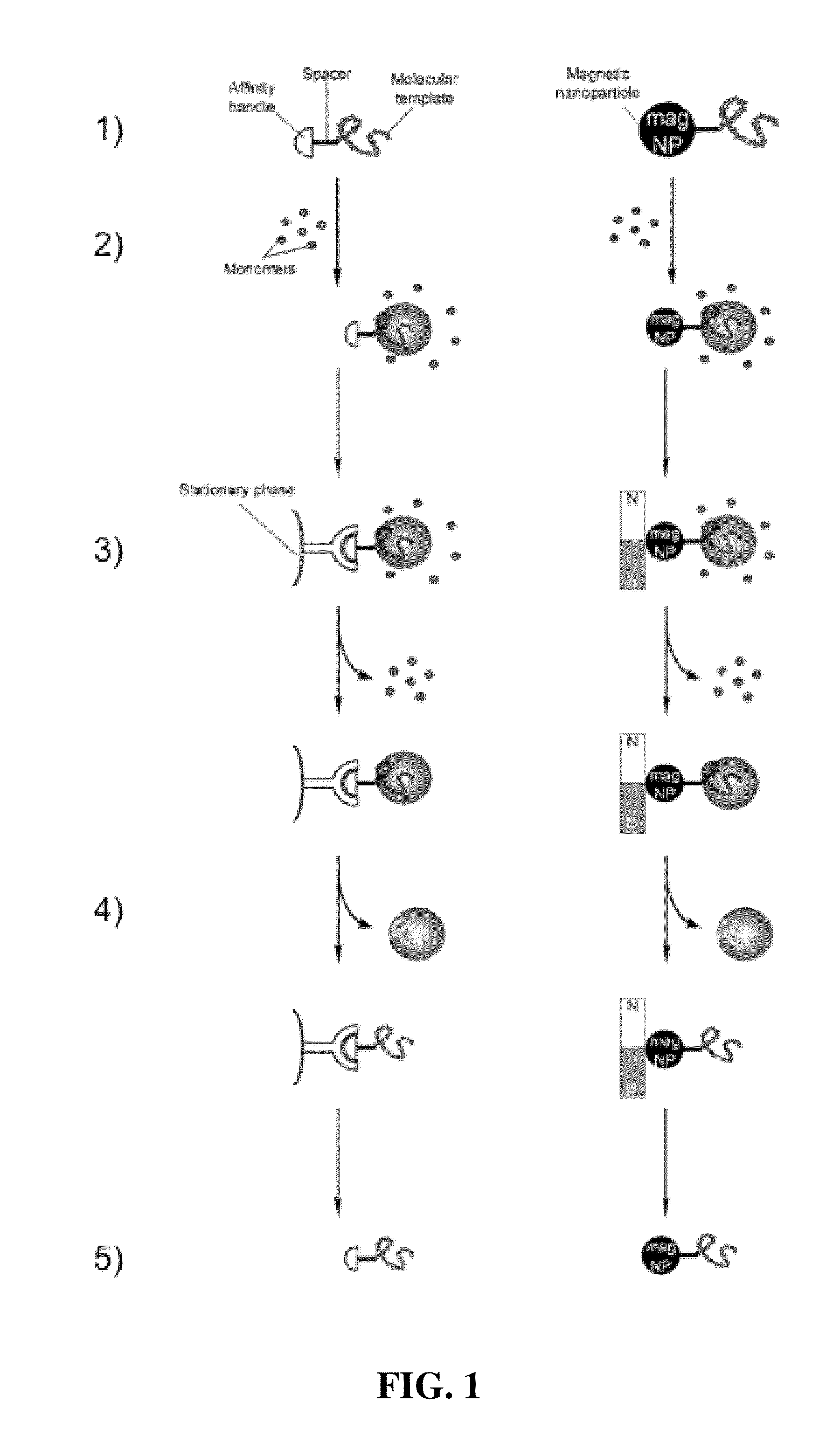 Polymers prepared using smart templates