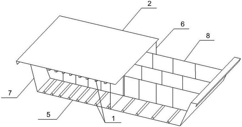 Construction method for single-side fusion-through welding of connection angle seams of closed longitudinal ribs and bridge deck slab
