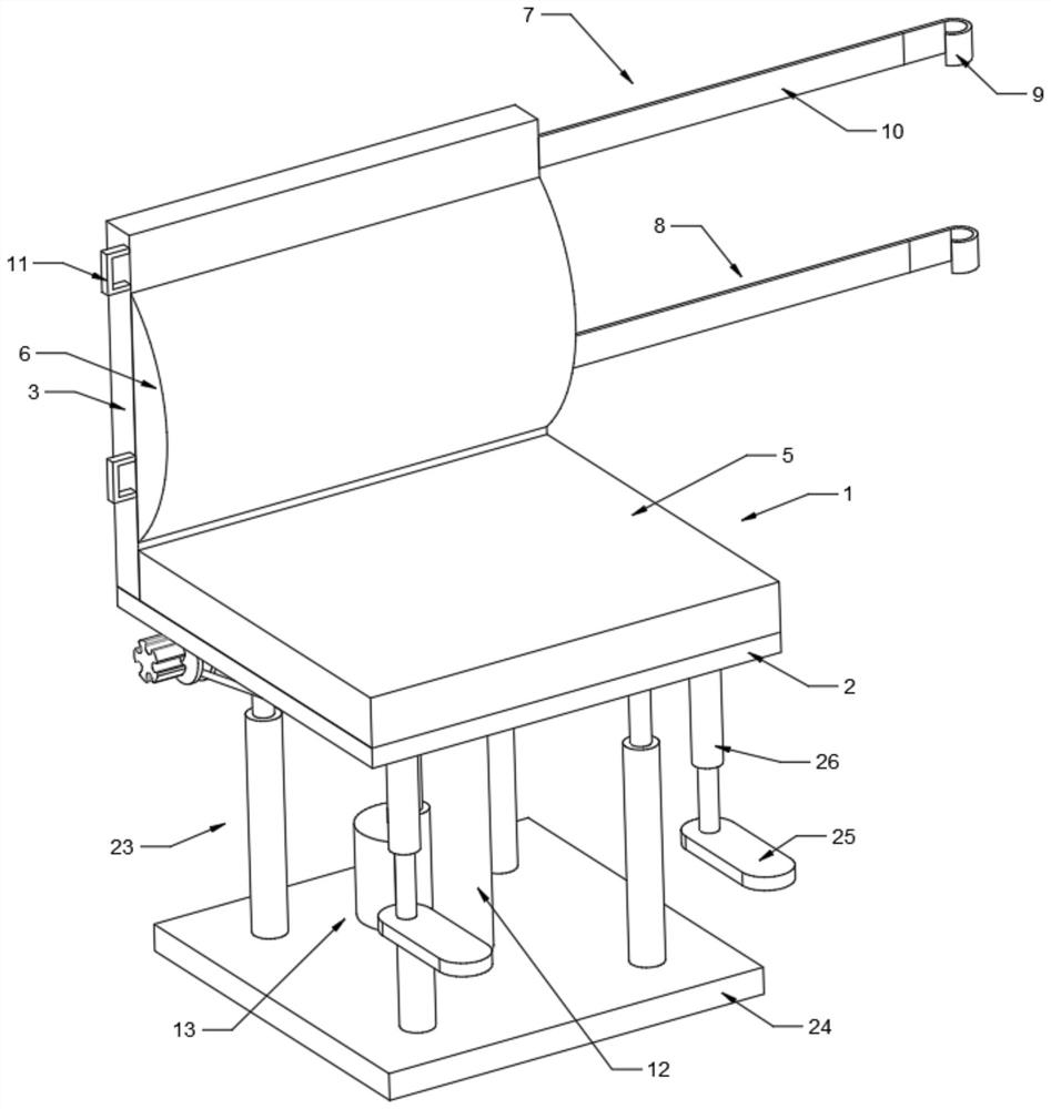 Device for correcting sitting posture of child