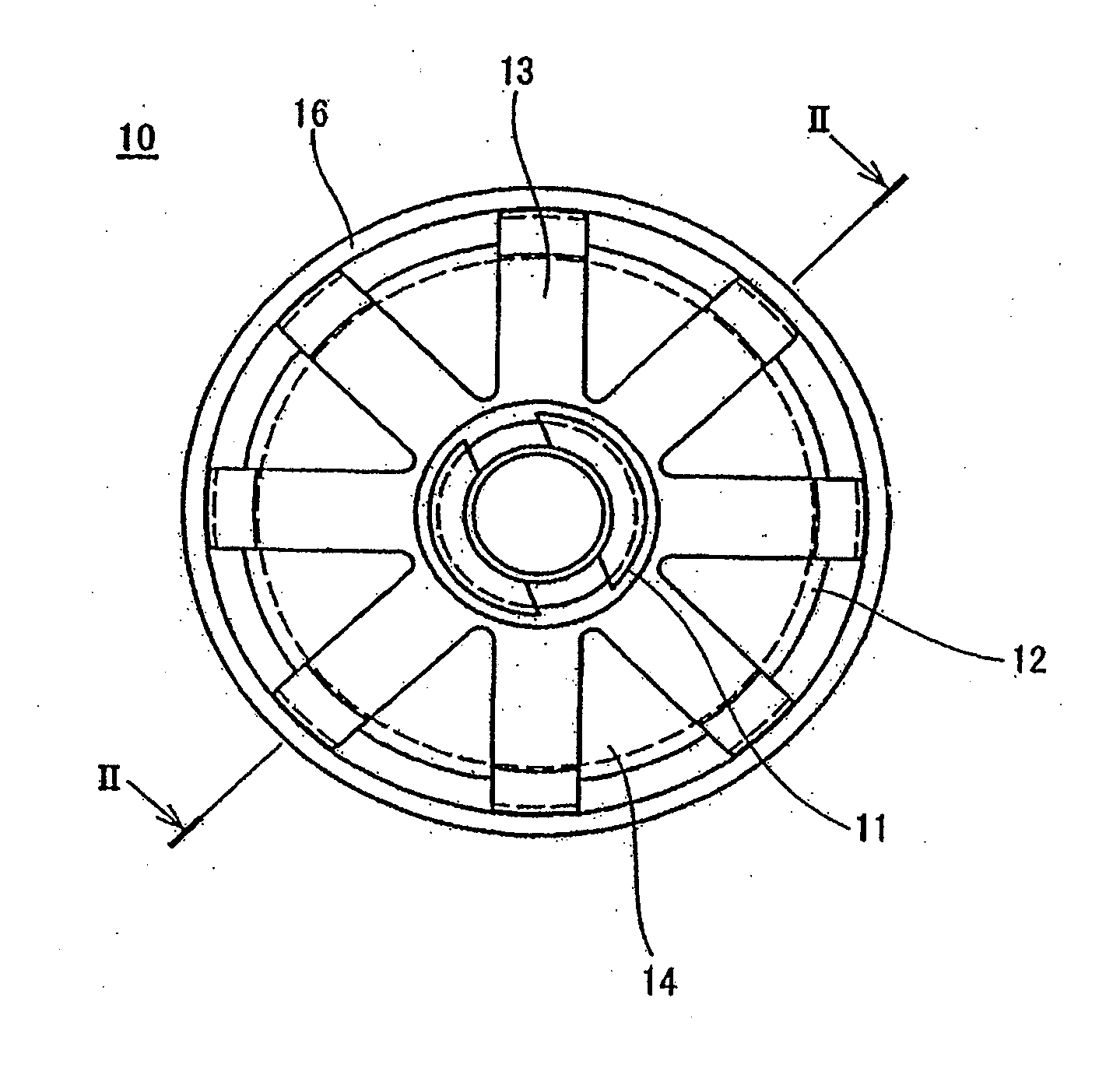 Grommet and forming method for the grommet