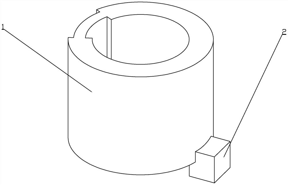 Rubber stock solution cutting and collecting system