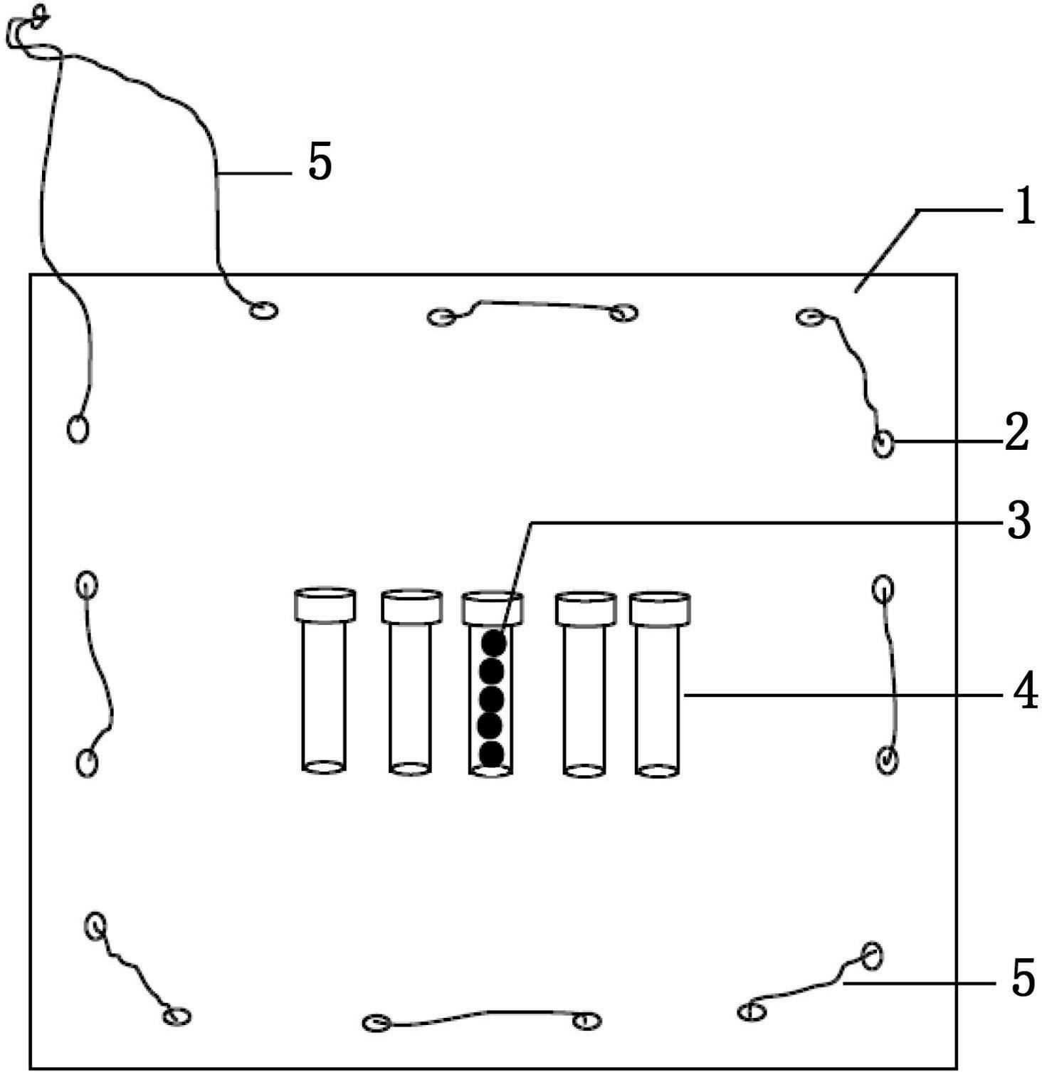 Device and method for quickly transferring frozen samples from program temperature lowering instrument to liquid nitrogen container